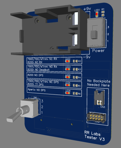 3D front view